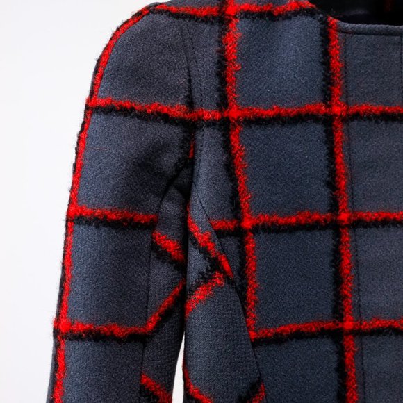 Christian Dior Windowpane Check Wool Jacket - Picture 5 of 11